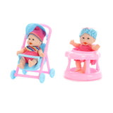 Beau baby mini poupée assise, 12 cm