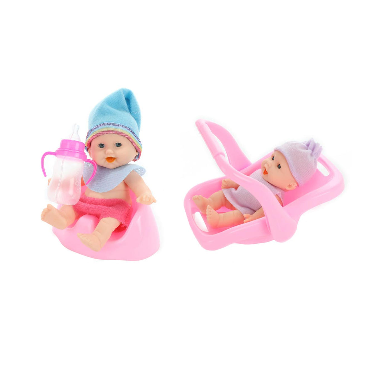 Baby beau mini baby pop seduto, 12 cm