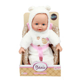 Beau baby baby docka i dockstol, 33 cm