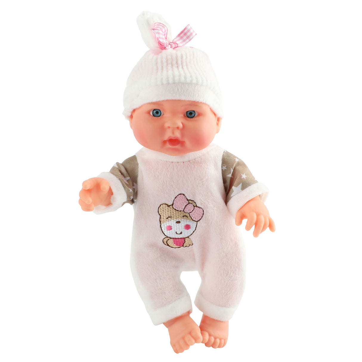 Beau baby babypop med hatt, 23 cm