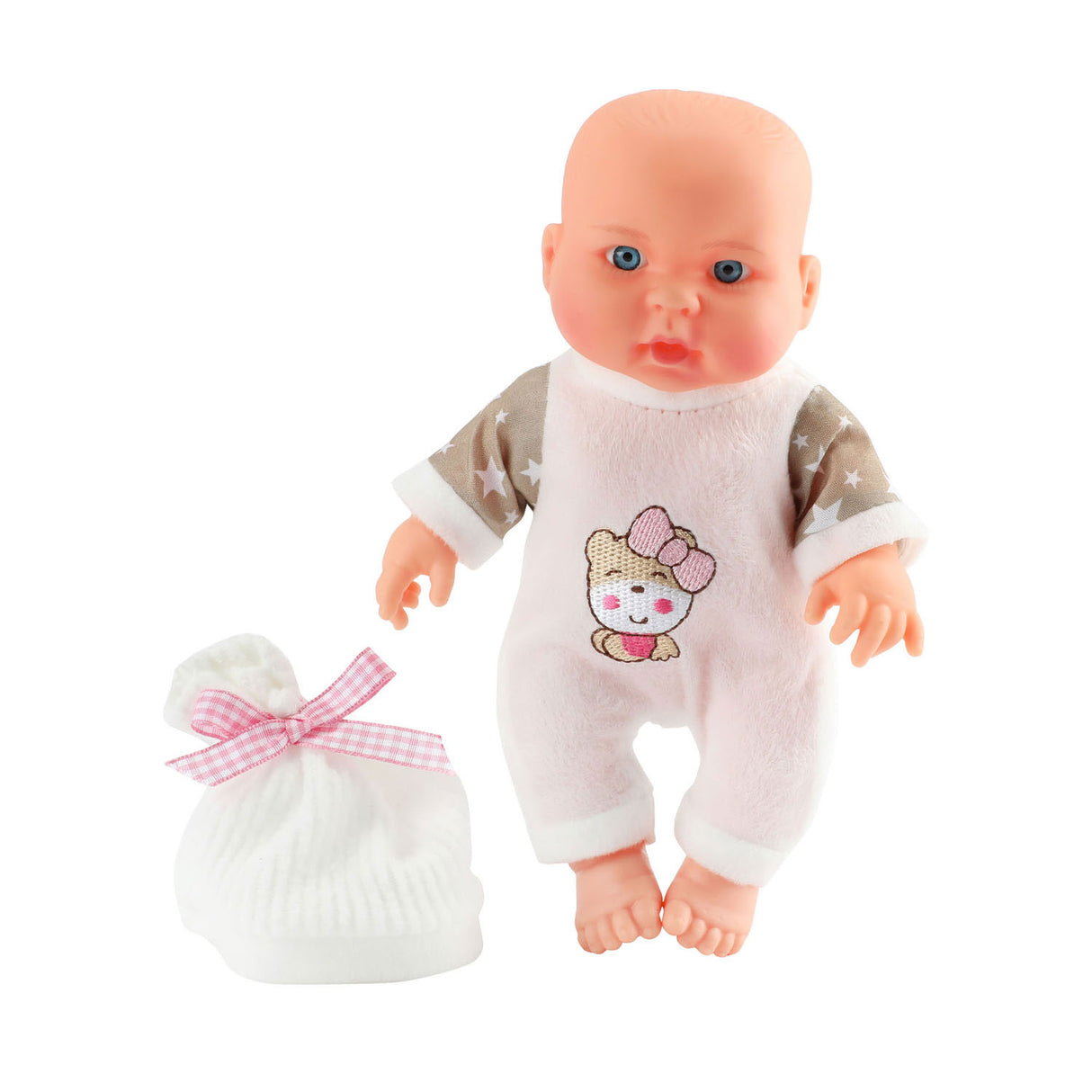 Beau baby babypop med hatt, 23 cm