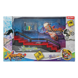Toi-toys skateboard à doigt ou vélo BMX avec piste de skate