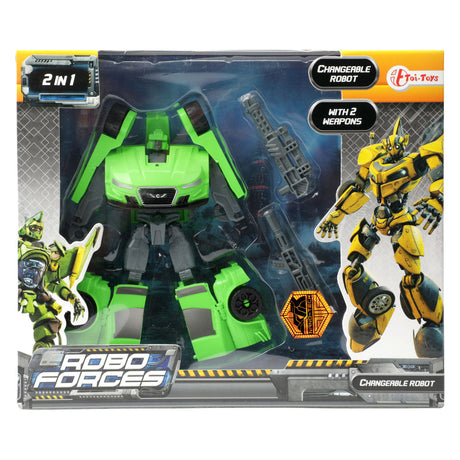 Roboforces change la voiture de sport robot