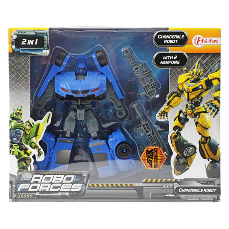 Roboforces change la voiture de sport robot