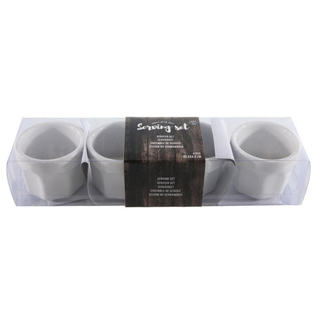 Set de service Food for Fun avec 4 bols ø5,5x4,6cm
