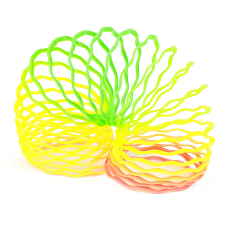 Toi-toys arc-en-ciel de printemps ondulé