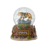 Toi-toys animal mundo de nieve bol animal salvaje