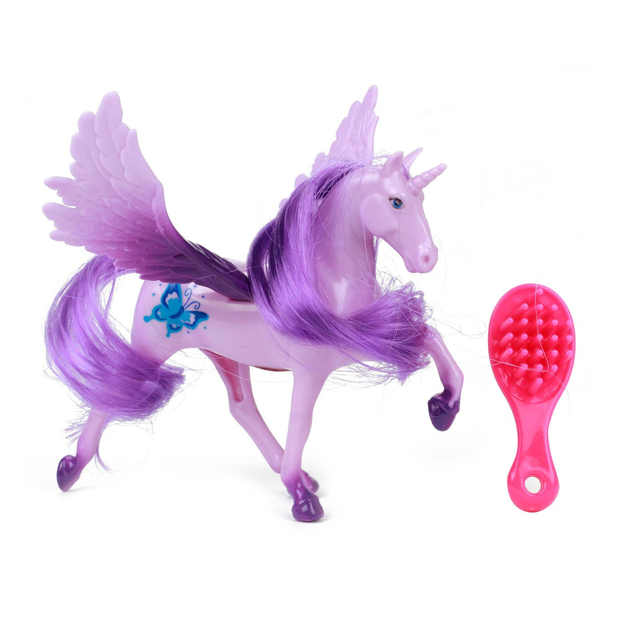Dream Horse Unicorn jouer la figure PEGASUS avec Brush