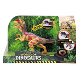 World of dinosaurs dilophosaurus, beweegbare met geluid