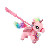 Toi-toys peluche licorne avec canne assortie