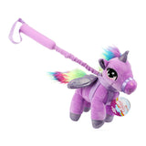 Toi-toys peluche licorne avec canne assortie
