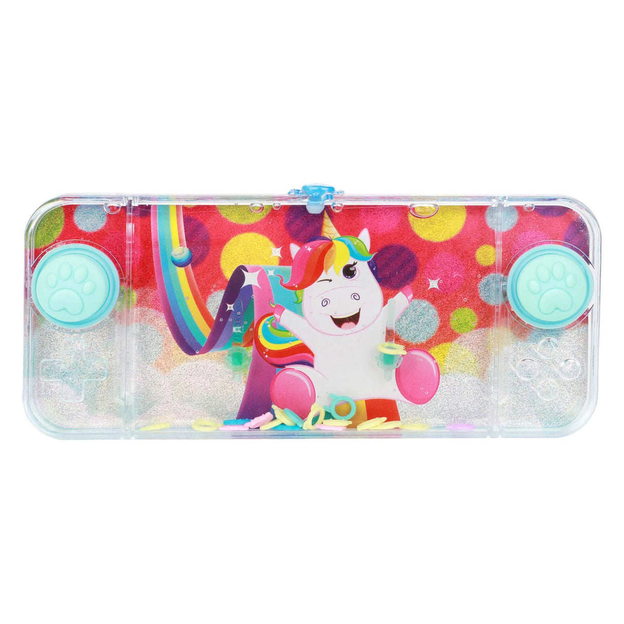 Jeu de patience avec l'eau, cheval de rêve, licorne