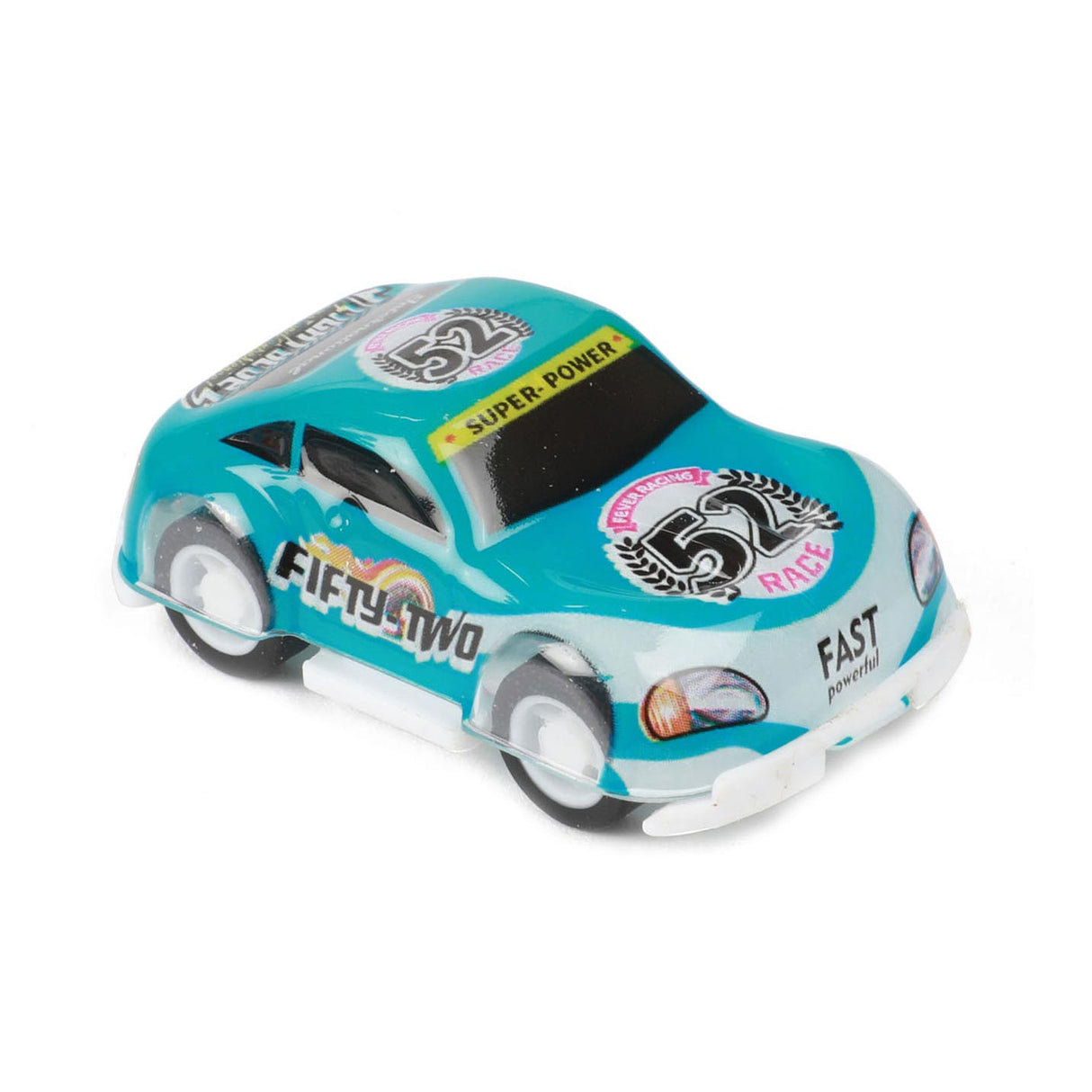 TOI-TOYS Turbo Racers Mini Rally Rally Fat Back Cars, 9e.