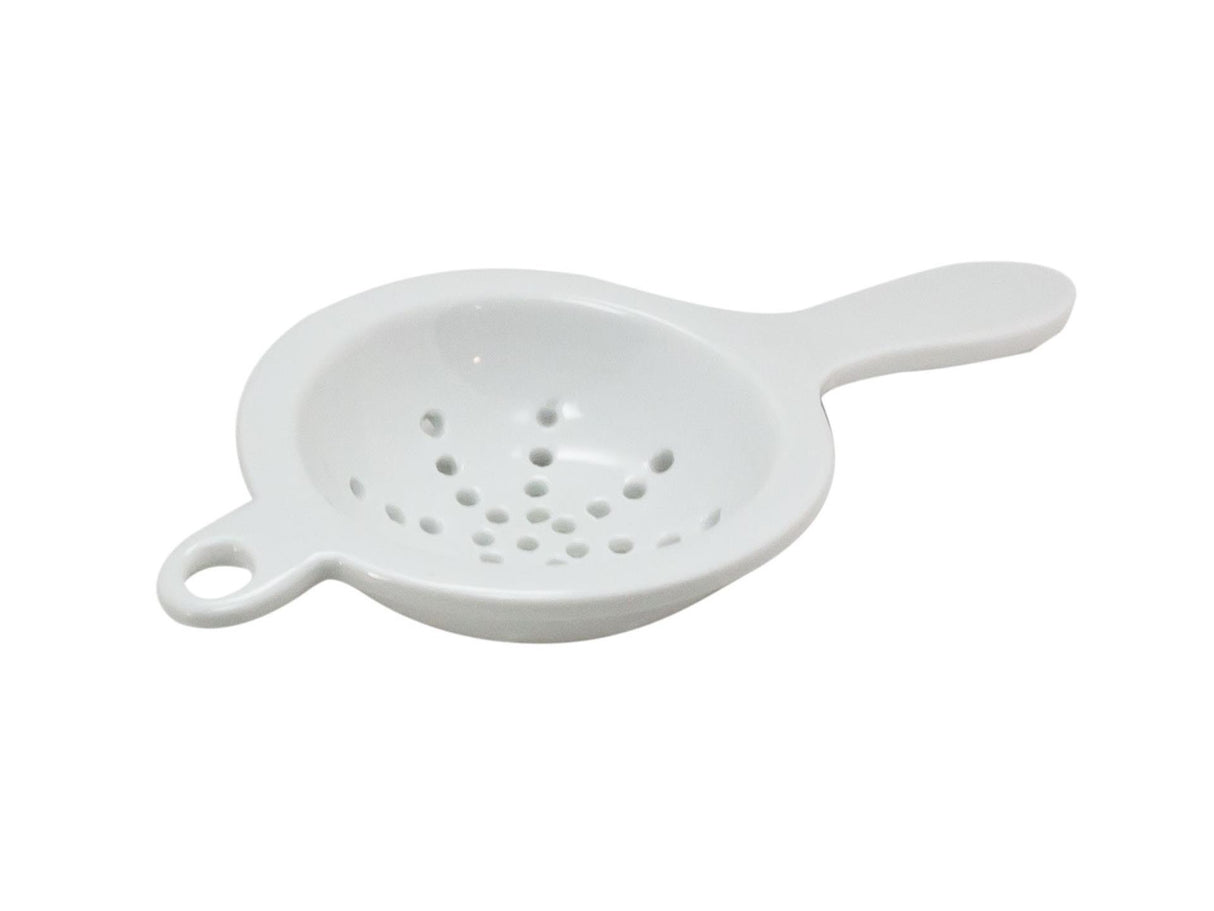 Ustensiles de cuisine passoire à thé en porcelaine 17x8x2.5 cm