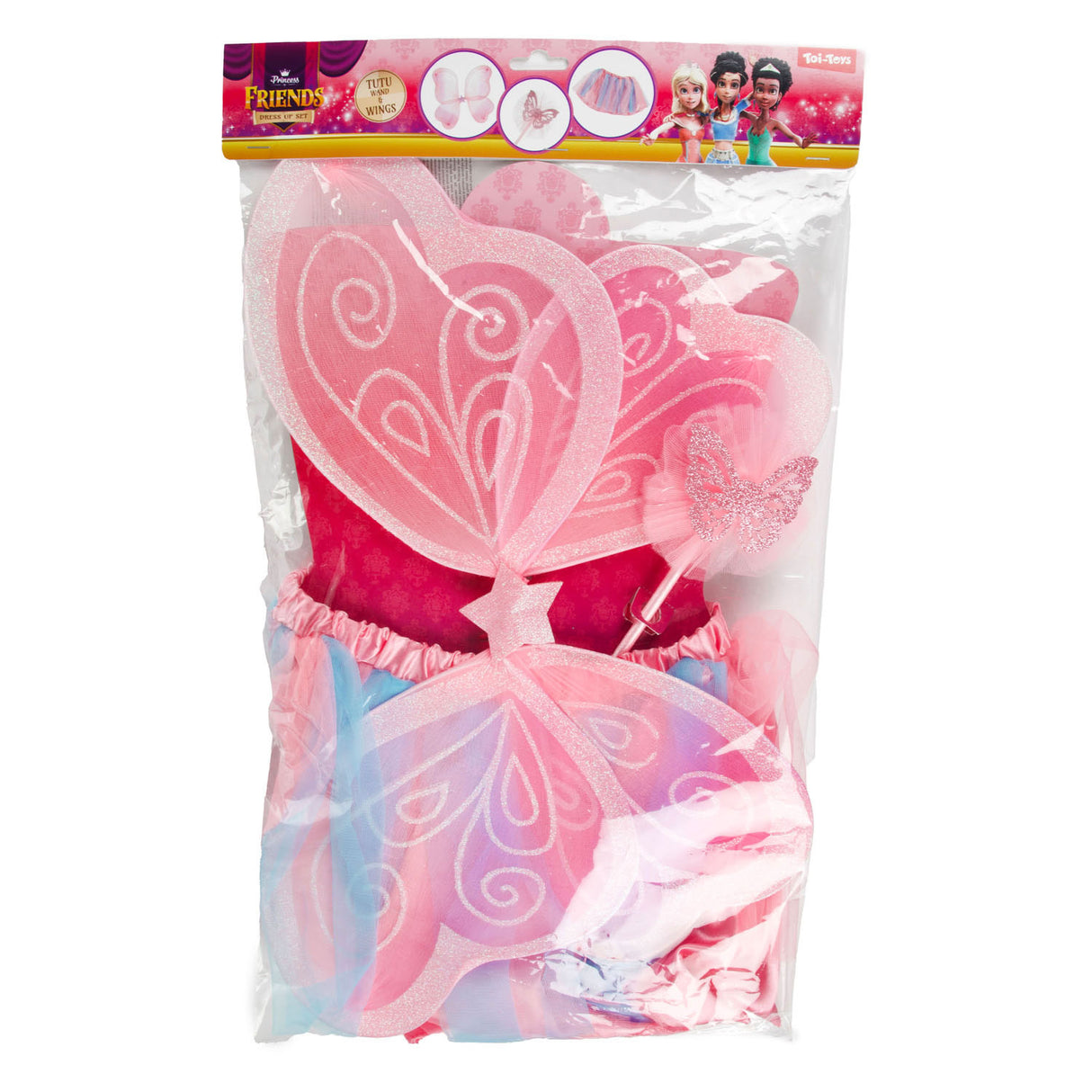 Toi-toys toitoys ensemble de déguisement de fée avec ailes et tutu