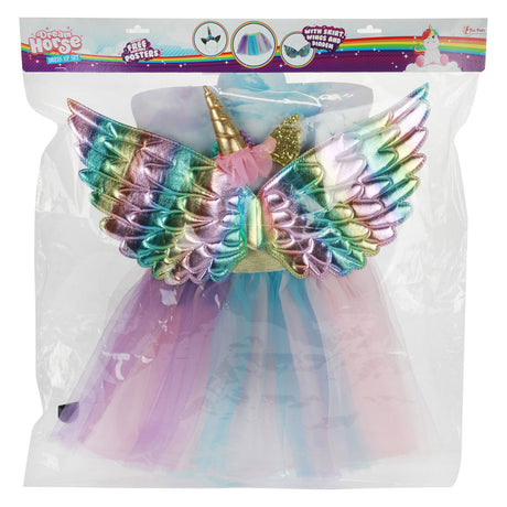 Dream horse costume set unicorn with wings