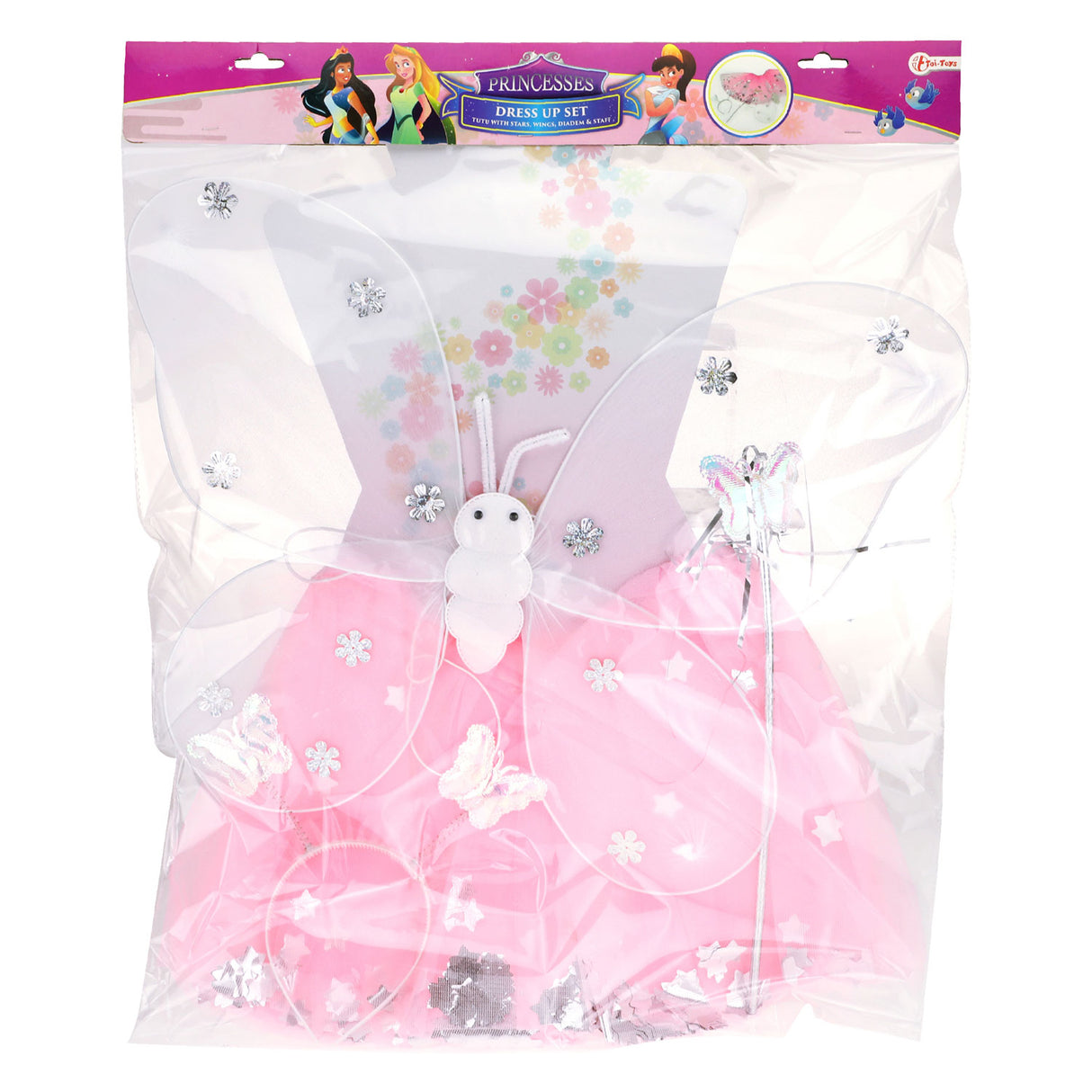 Toi-toys princesse amis habiller ensemble fée papillon avec des ailes