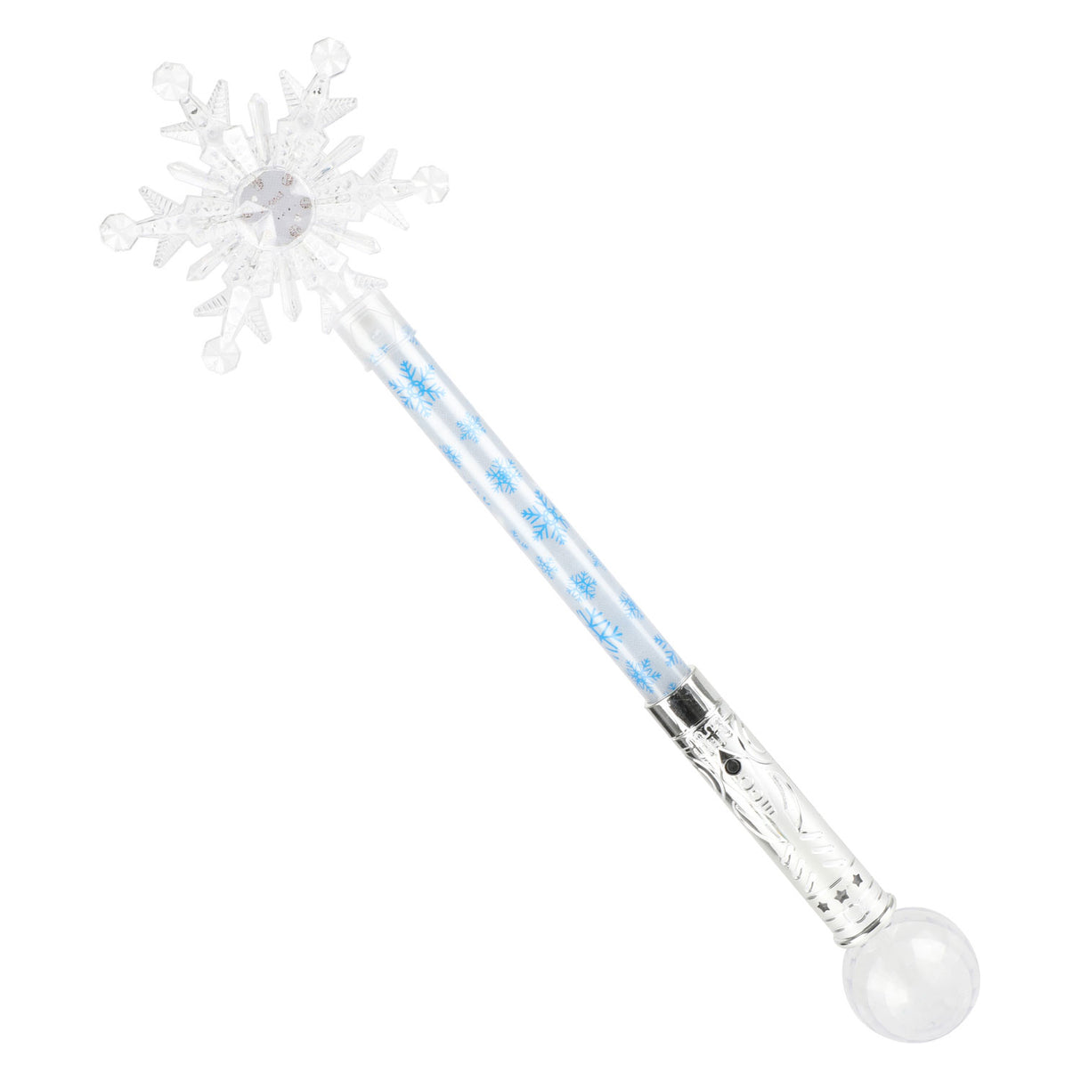 TOI-TOYS Ice Princess Magic Wand Wand Snowflake avec de la lumière