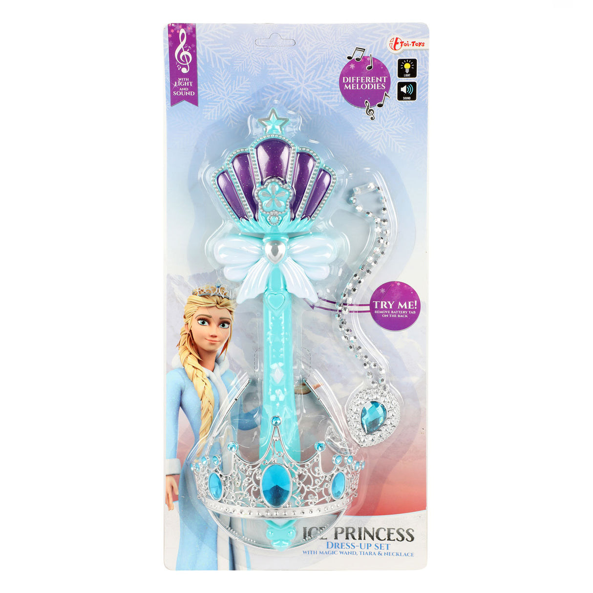 Toi-Toys Ice Magic Leg Princess with Light and Sound