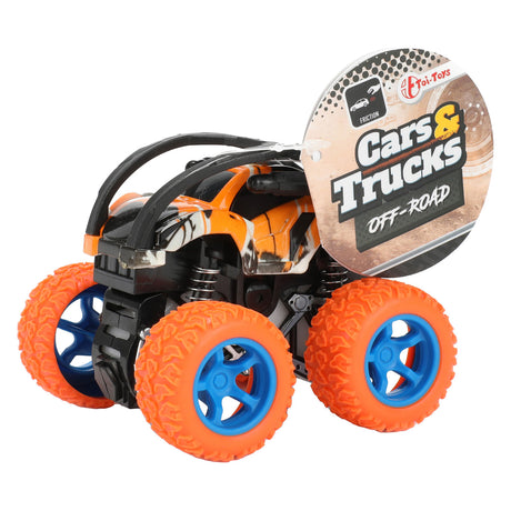 TOI-TOYS TRUCKS FRICTION MONSTER TRUCK FLIP