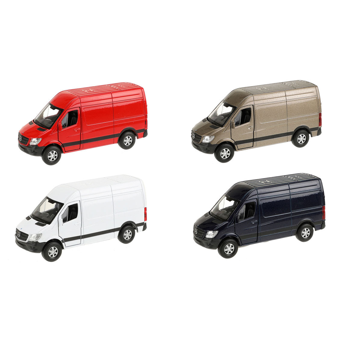 Welly Mercedes-Benz Sprinter Panel Bus modèle réduit de voiture - 1:34