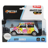 Voiture graffiti à retrait Metalworld