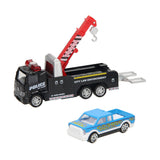Toi-toys toi toys dépanneuse moulée sous pression avec voiture