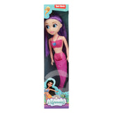 Toi-toys sirènes poupée sirène avec queue pliable, 18 cm