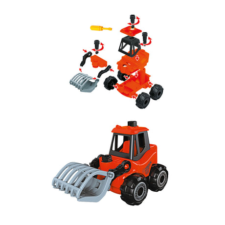Toi-toys construit un véhicule de travail