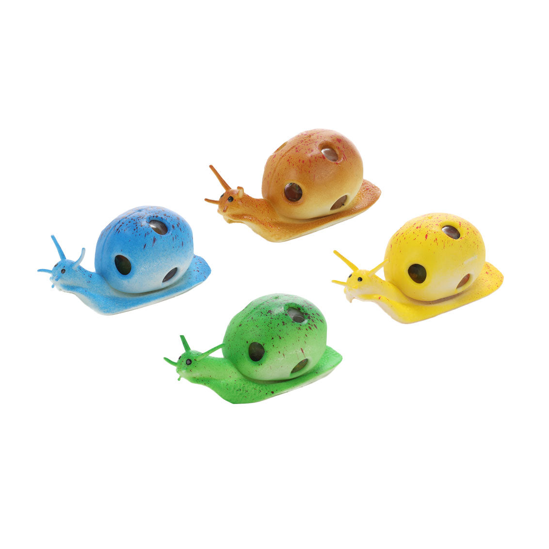 Toi-toys presse l'escargot avec des balles