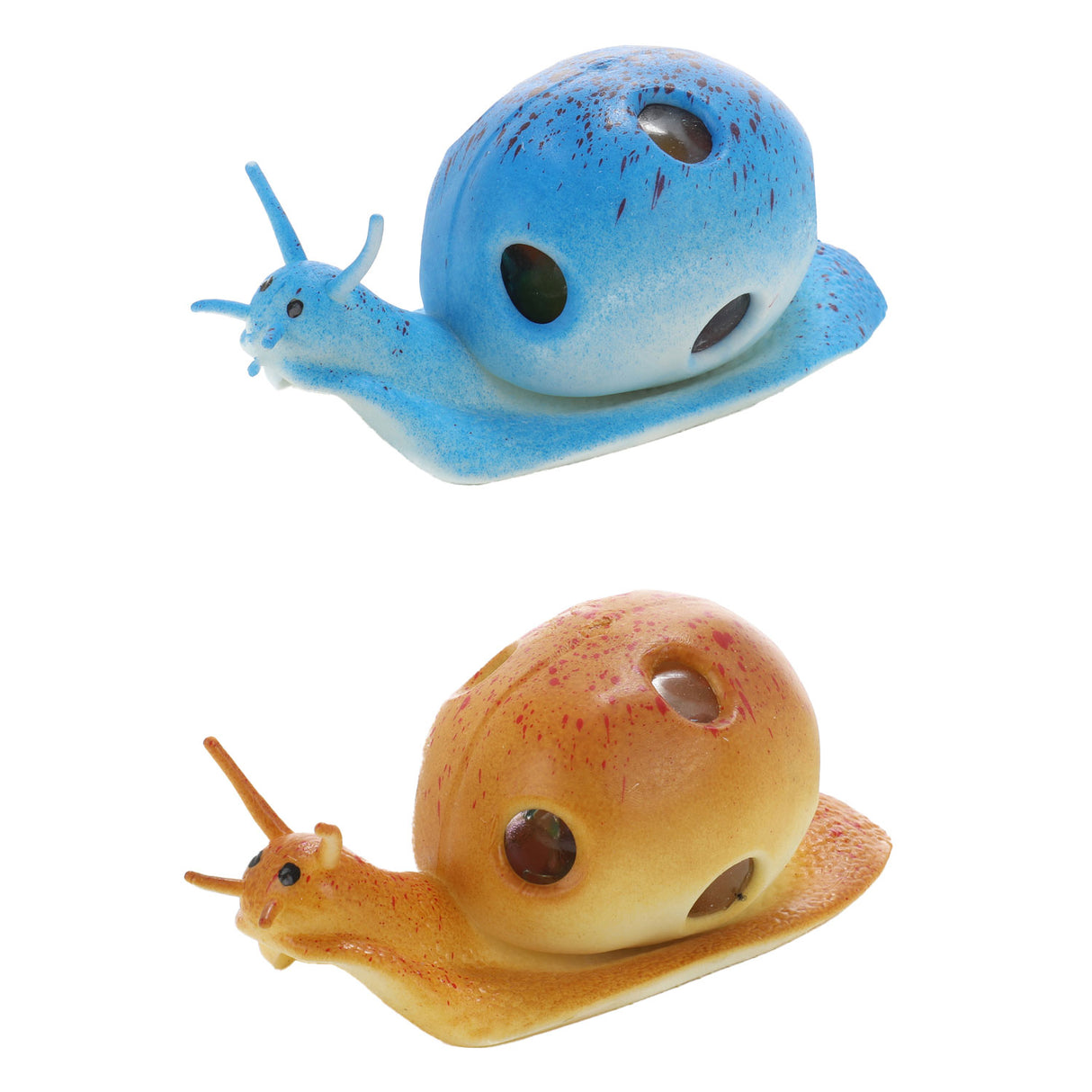 Toi-toys presse l'escargot avec des balles