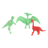 Porte-clés Monde des dinosaures avec mini dinosaures