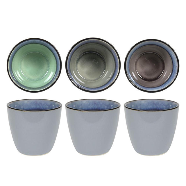Svenska living mug vernis réactif 9x8cm boîte de 6
