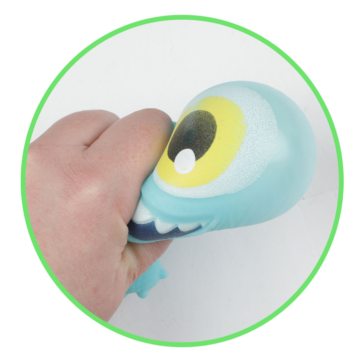 Toi-toys balle anti-stress puffer monstre un œil