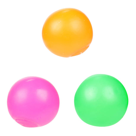 Toi-toys boules à presser sur chenilles de fenêtre néon, 3 pièces