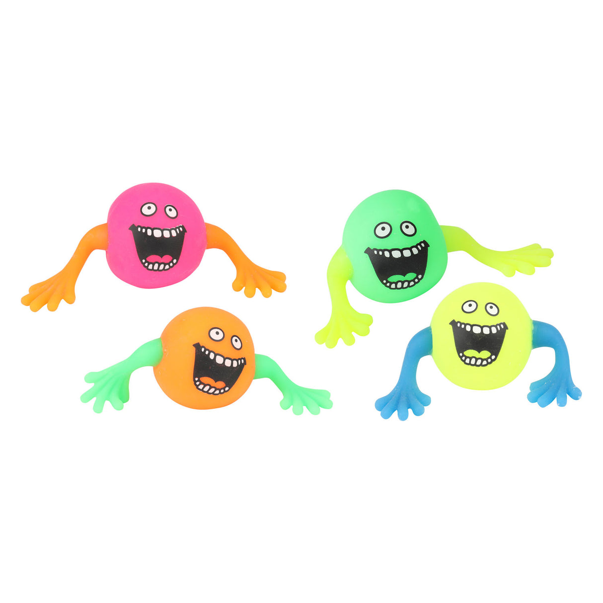 Toi-toys anti stressbal monster met armen