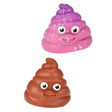 Toi-toys funny poo sticky stretchy smiling turd