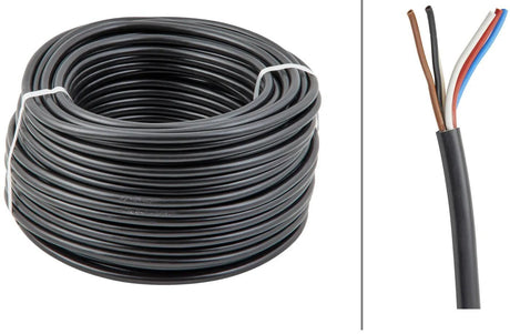 Hella gestion des véhicules kst-câble flyy-f 5x1,5 sw lignes de véhicules