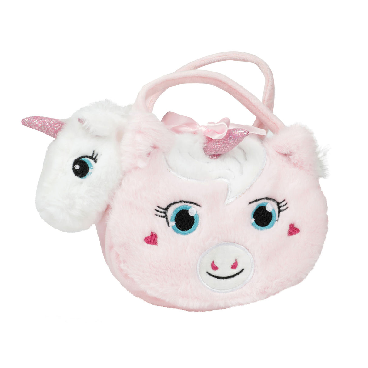Licorne en peluche cheval de rêve dans un sac