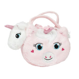 Licorne en peluche cheval de rêve dans un sac