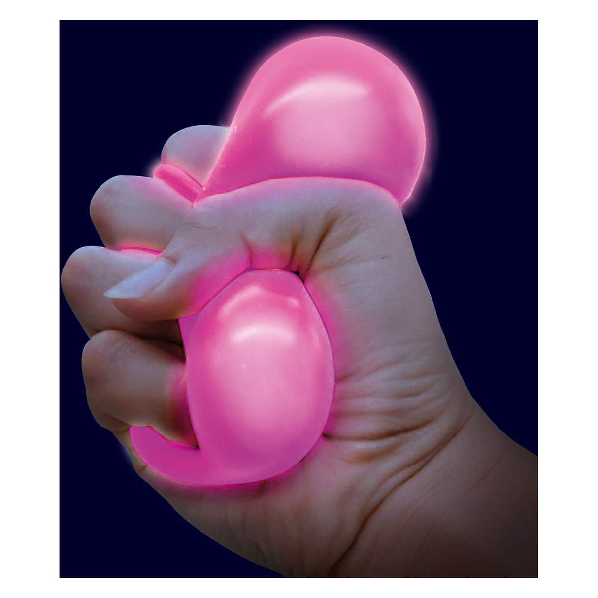 Toi-toys glow n fun balle anti-stress qui brille dans le noir