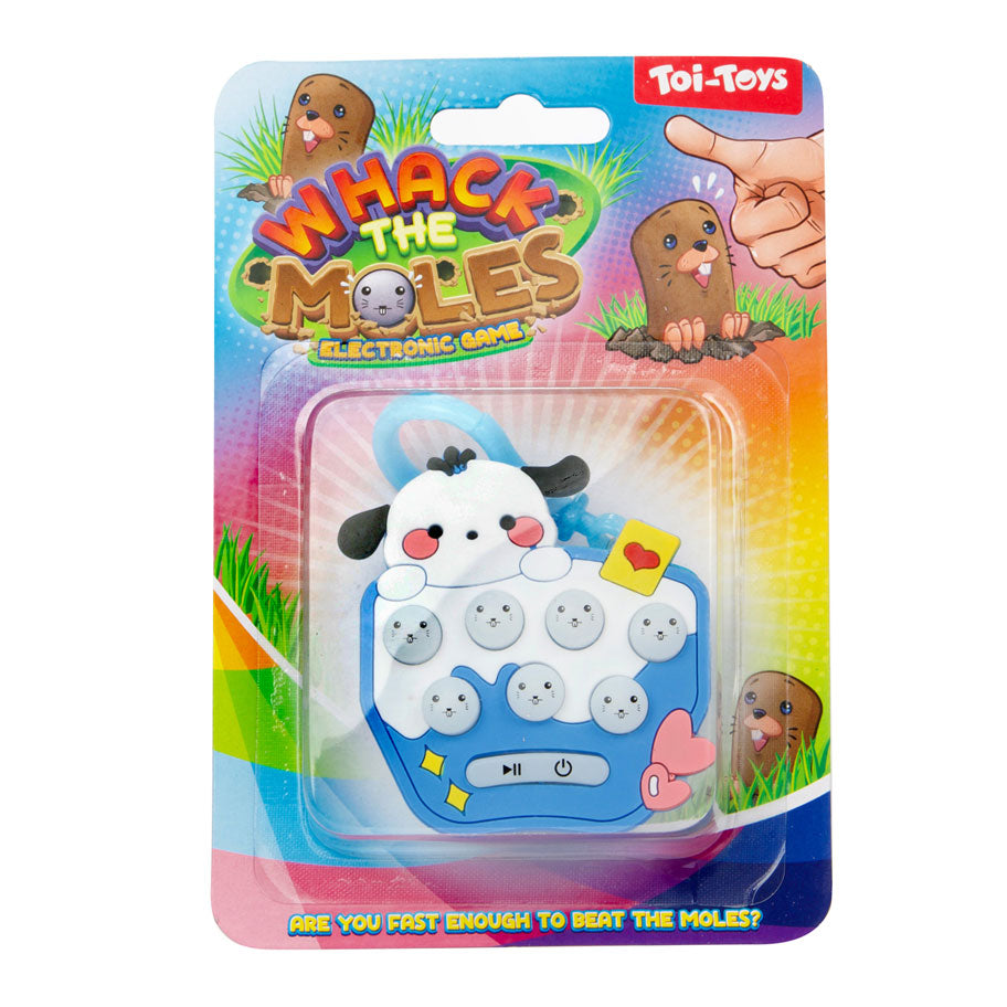 Jeu de mémoire Toi-toys attrapant des taupes sur un porte-clés