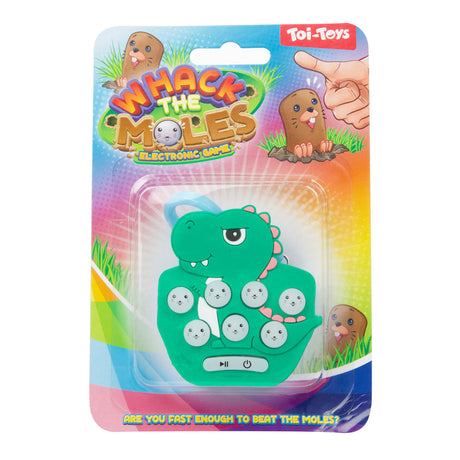 Jeu de mémoire Toi-toys attrapant des taupes sur un porte-clés