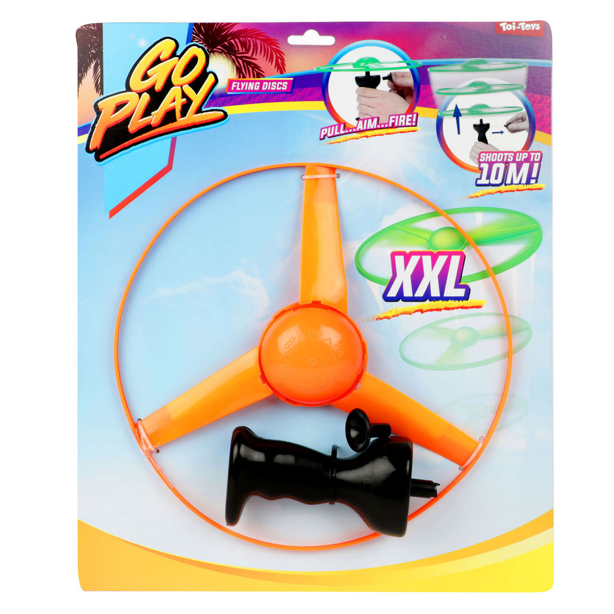 TOI-TOYS GO Helicopter Disk Sprayer XL