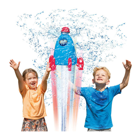 Buse d'eau éclaboussante avec lancement de fusée