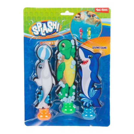 Toi-toys toi jouets splash plongée poisson mer douce
