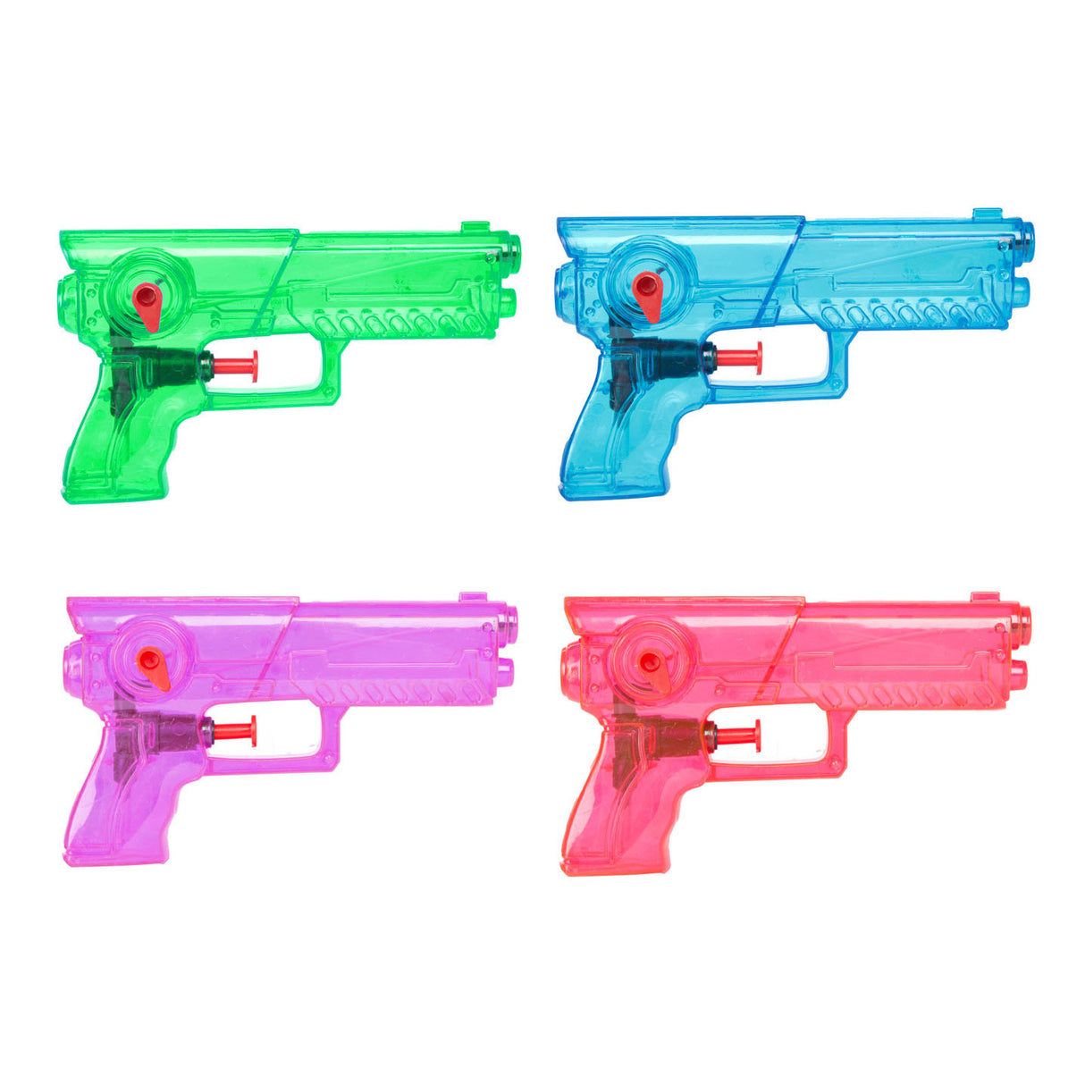 Splash water gun Transparent, 2st.