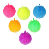 Toi-toys pufferz squeeze puffer ball néon, 8cm