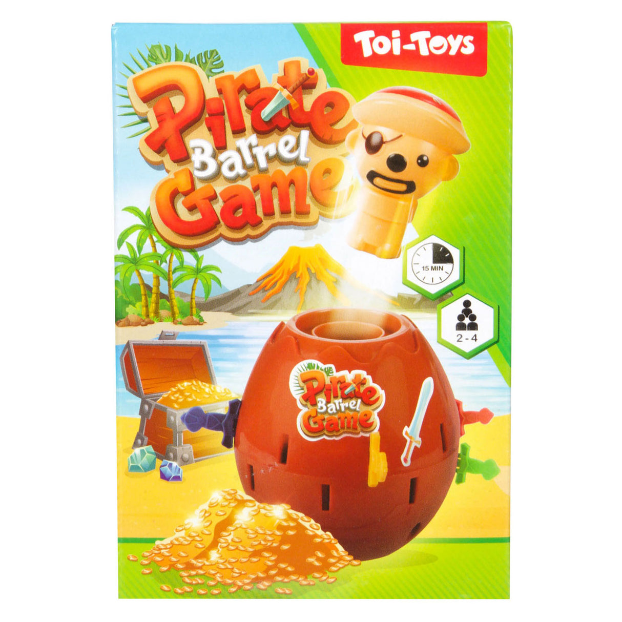 TOI-TOYS Dziecko Play Kłuj pirat w tonie