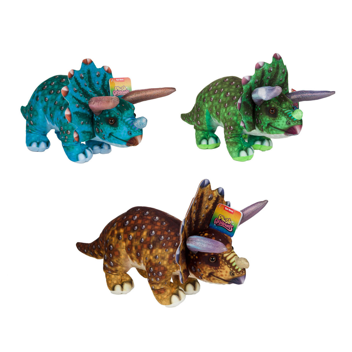 Toi-Toys kramar plysch Dino, 40 cm